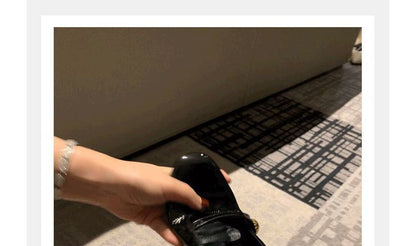 Plain Block Heel Mary Jane Pumps (Various Designs)