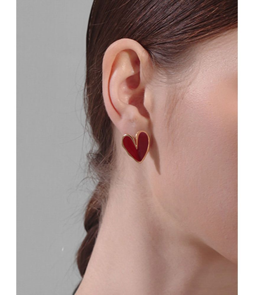 Heart Alloy Earring