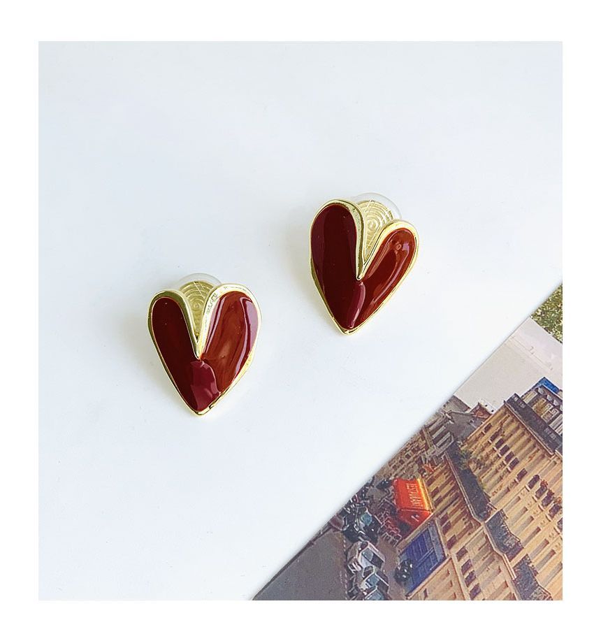 Heart Alloy Earring
