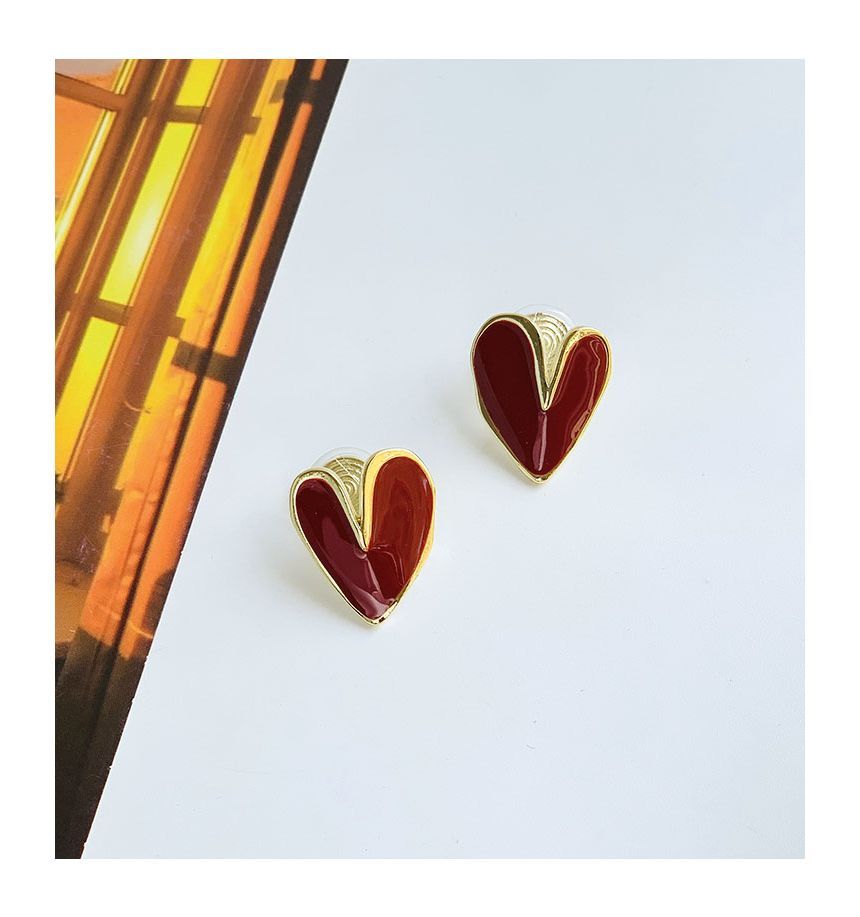 Heart Alloy Earring