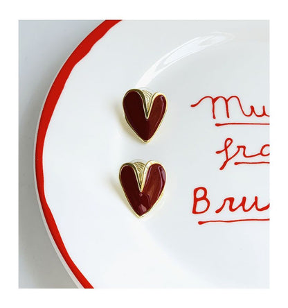 Heart Alloy Earring