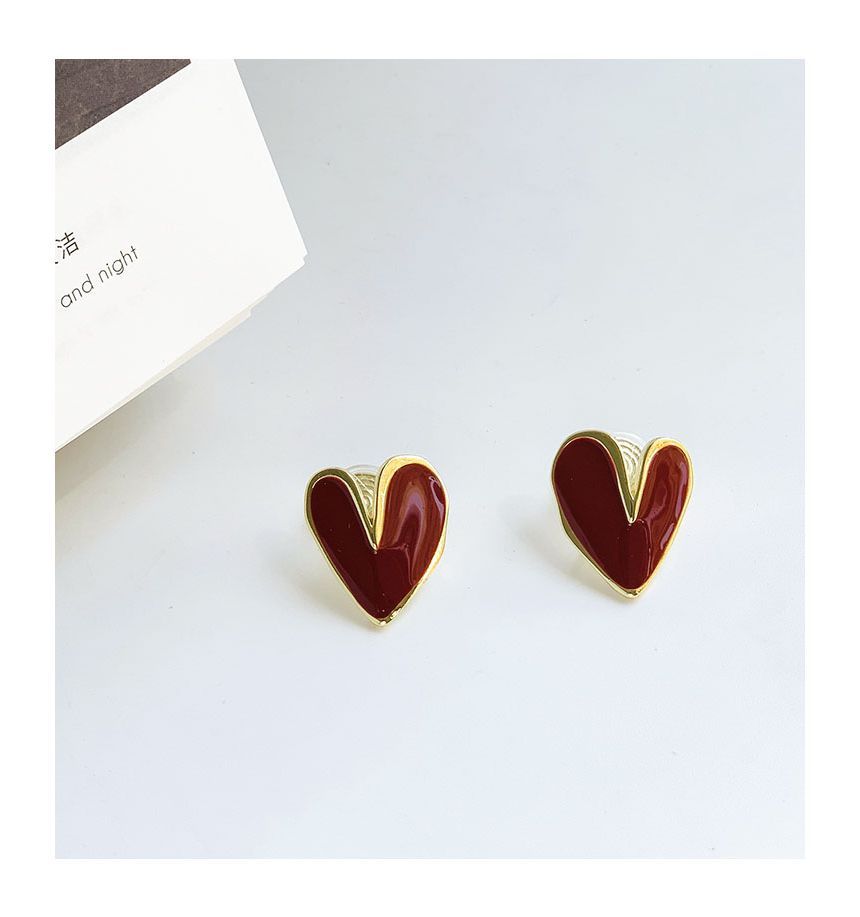 Heart Alloy Earring