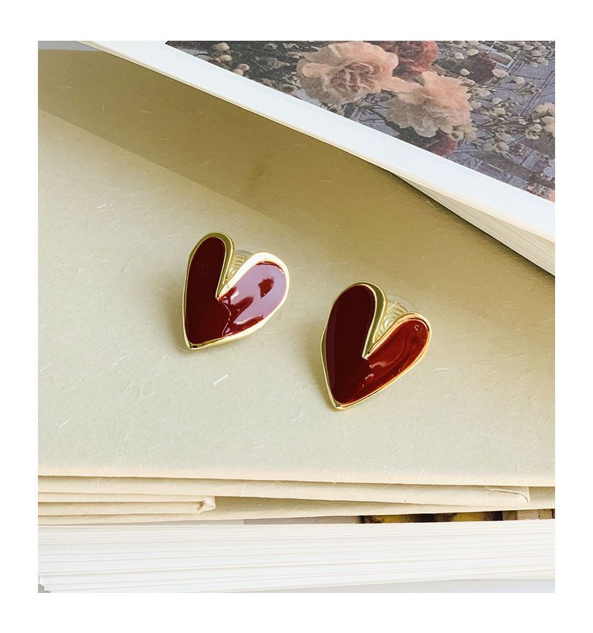 Heart Alloy Earring