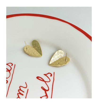 Heart Alloy Earring
