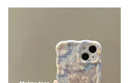 Flower Print Phone Case