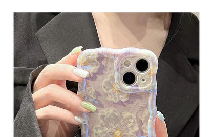 Flower Print Phone Case