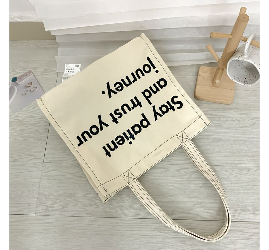 Lettering Tote Bag