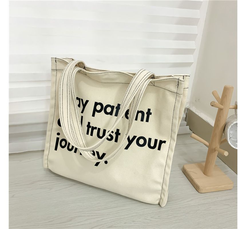 Lettering Tote Bag