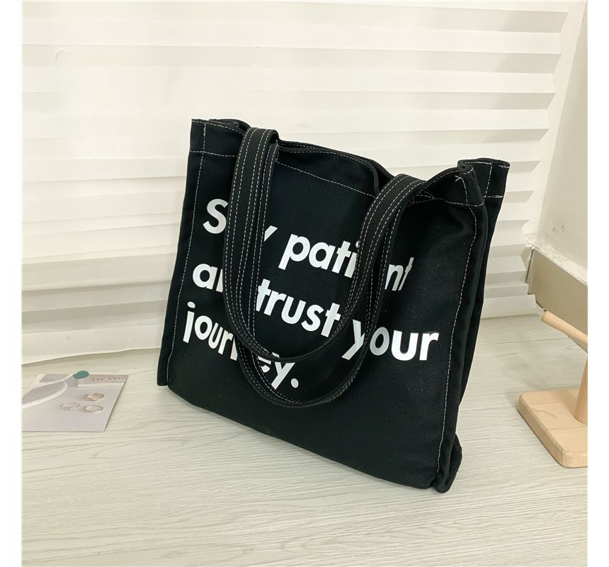 Lettering Tote Bag