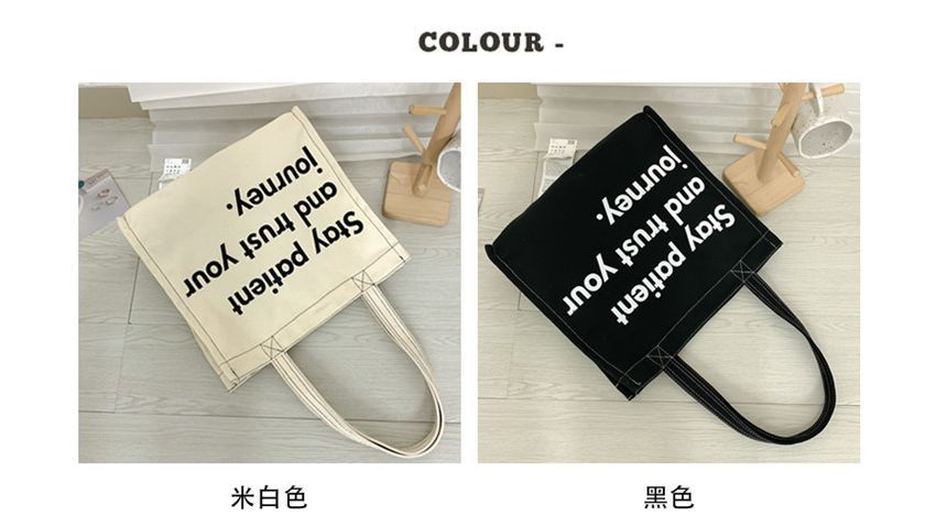 Lettering Tote Bag