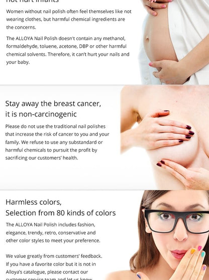 Environmental Nail Water-Based Gowns Polish Natural Friendly On My 047 Wedding Try