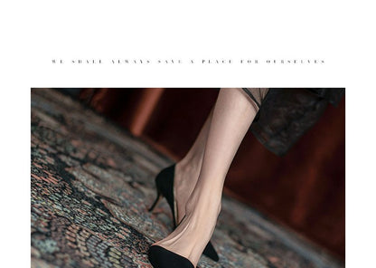 Plain High Heel D'Orsay Pumps