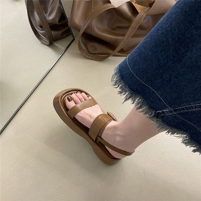 Slingback Platform Sandals