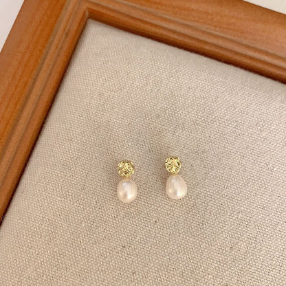 Faux Pearl Alloy Earring (various designs)