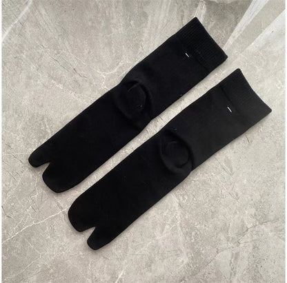 Plain Split-Toe Socks