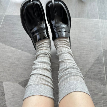 Plain Split-Toe Socks