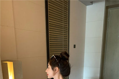 Slim-Fit Midi Two-Tone Sleeveless Dress