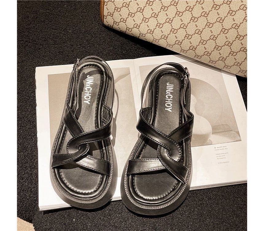 Platform Slingback Sandals