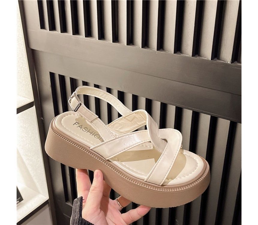 Platform Slingback Sandals