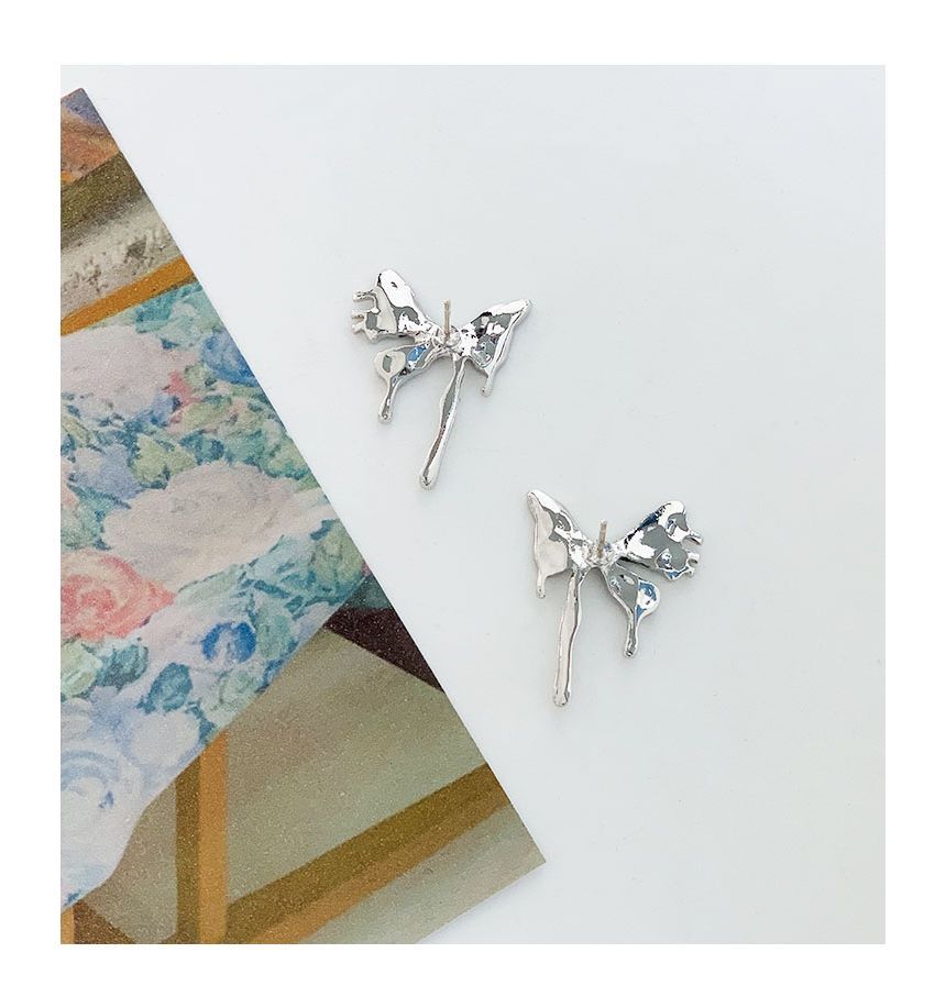 Butterfly Stud Earring / Clip-On Earring