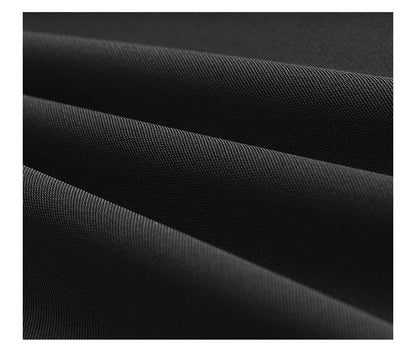 High Waist Plain Slit Mini A-Line Skort