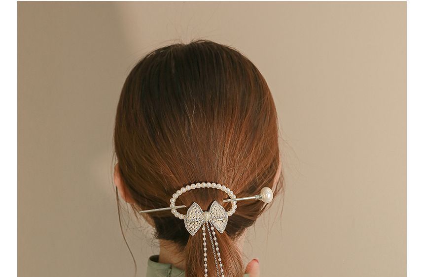 Faux Pearl Alloy Hair Stick (various designs)