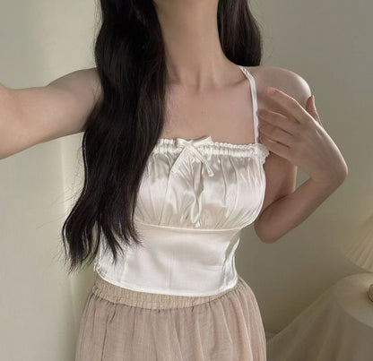 Plain Bow Cami Top