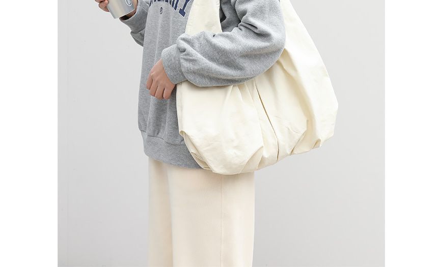 Nylon Plain Tote Bag