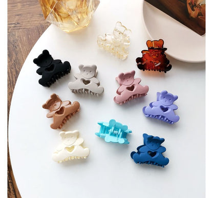 Matte Bear Hair Clamp