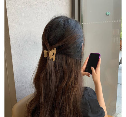 Matte Bear Hair Clamp