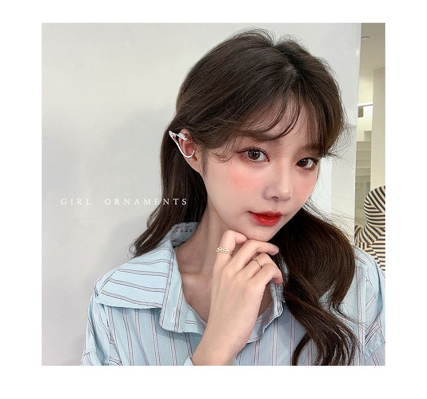 Elf Ear Alloy Cuff Earring (various designs)