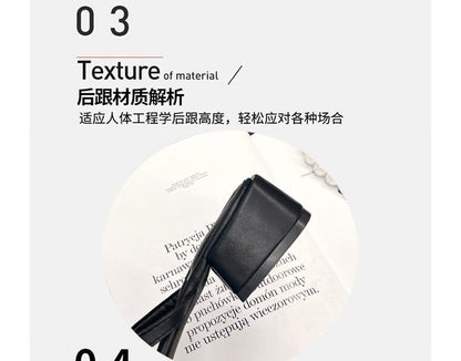 Chunky Heel Flip-Flops