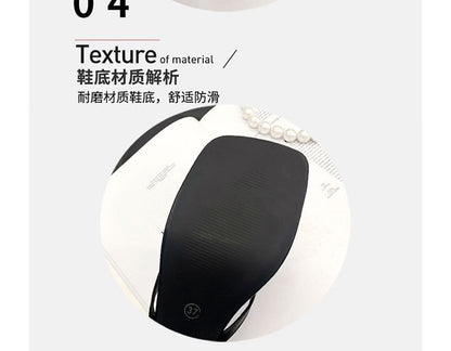 Chunky Heel Flip-Flops