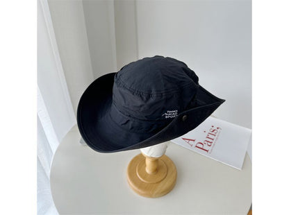Sun Hat Lettering Embroidered