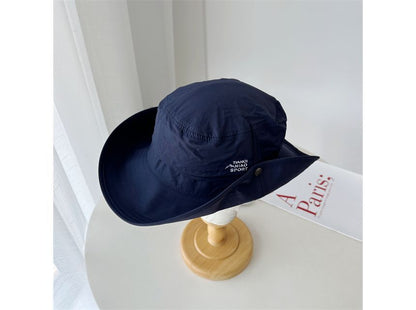 Sun Hat Lettering Embroidered