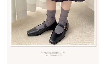 Plain Ribbed Socks (Various Designs)