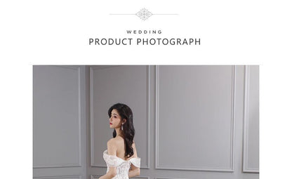 Mermaid Gown Lace Wedding Floral