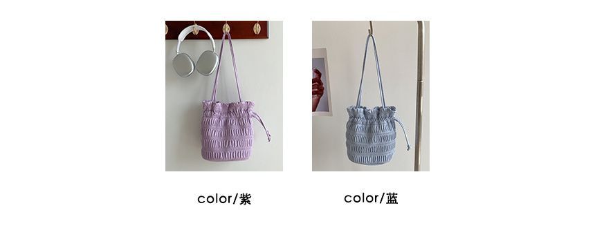 Drawstring Bucket Bag