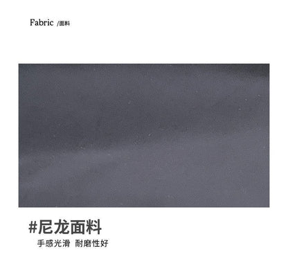 Multi-Pocket Drawstring Nylon Bucket Bag