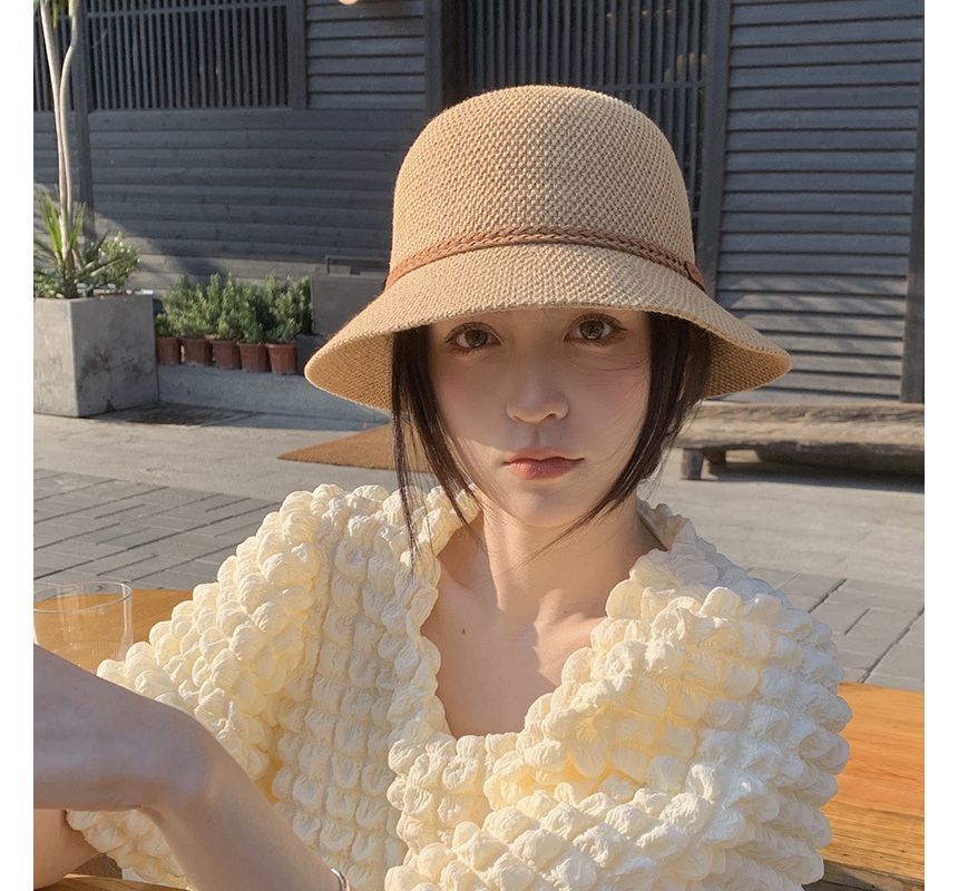 Woven Bucket Hat