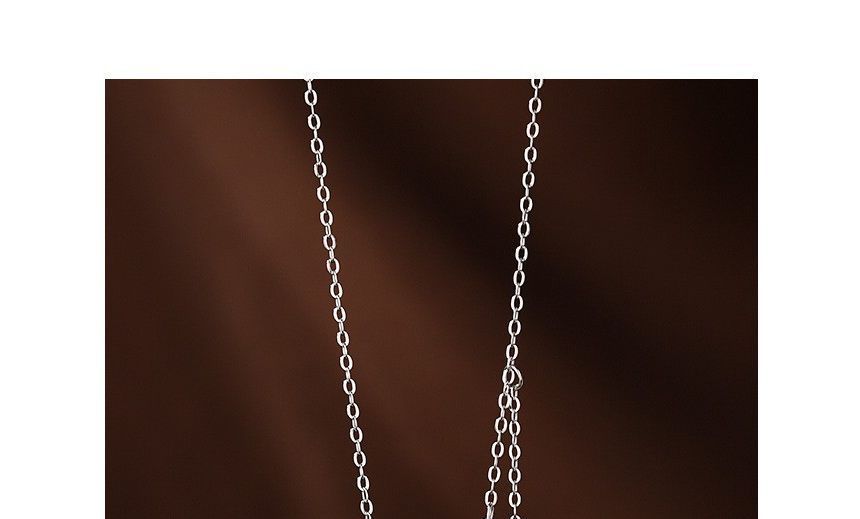 Floral Pendant Alloy Choker