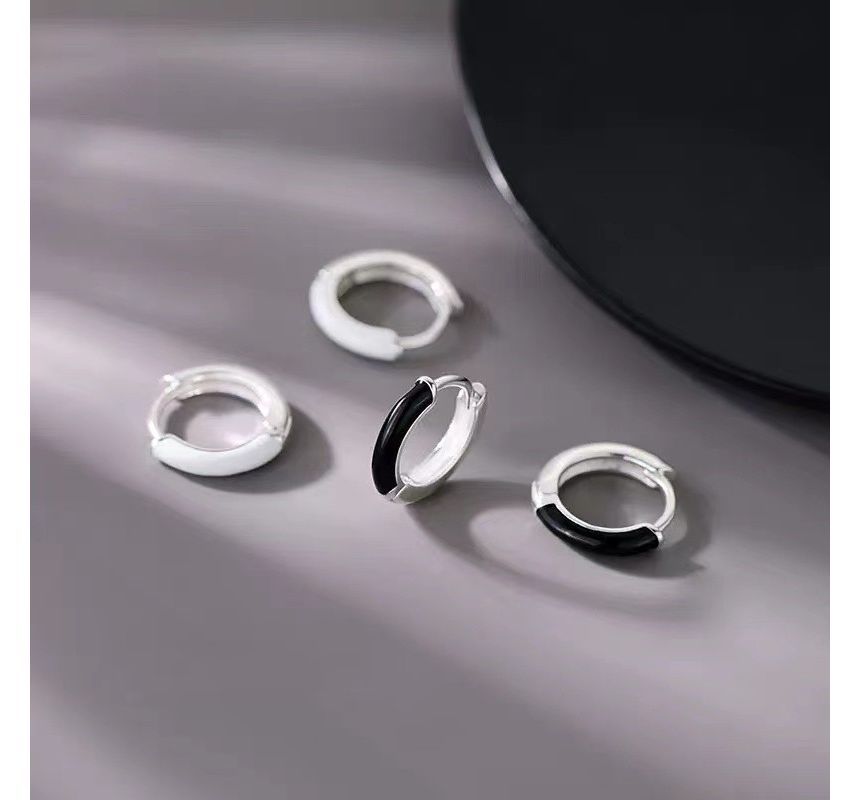 Alloy Hoop Earring