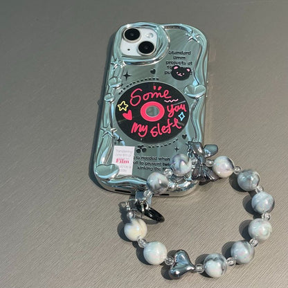 Lettering Print Phone Case