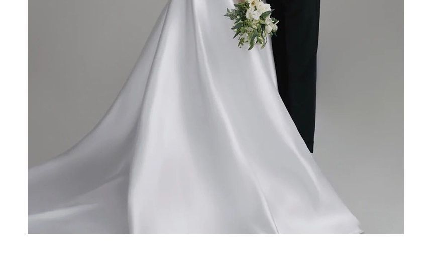 Strapless A-Line Plain Gown Wedding