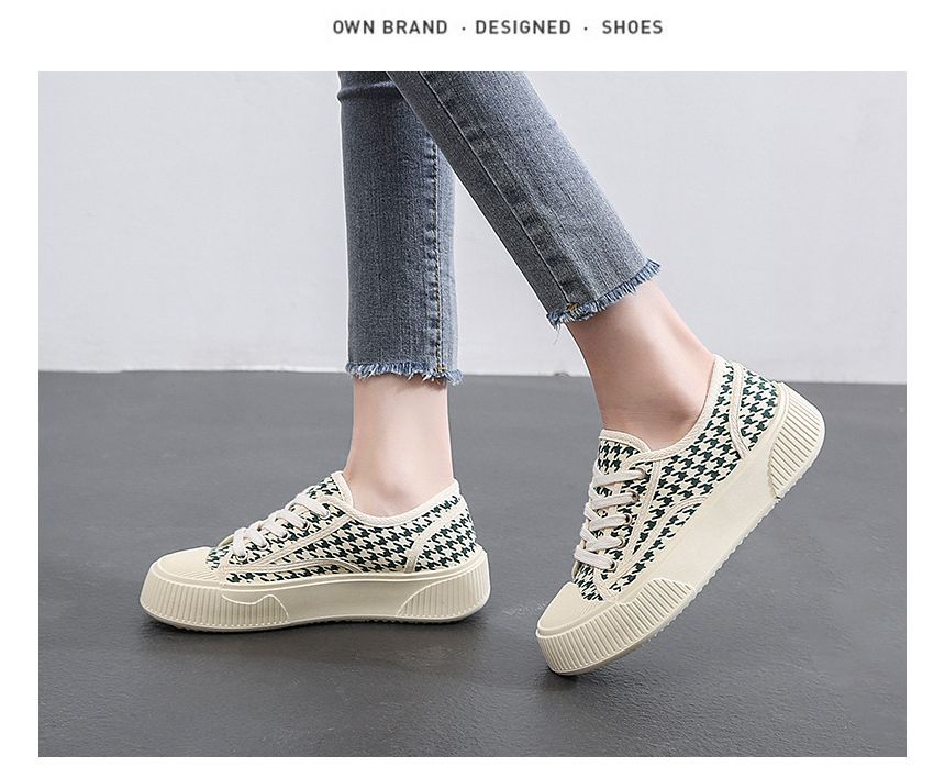 Houndstooth Sneakers