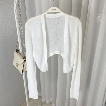 Plain Bolero Cardigan