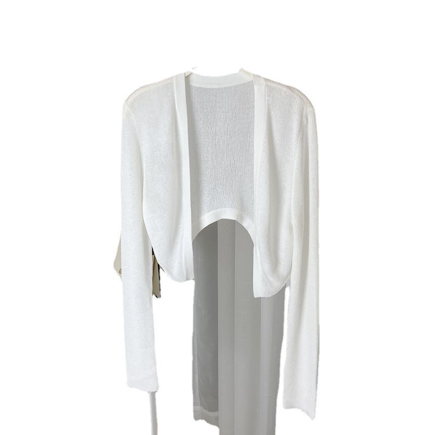 Plain Bolero Cardigan