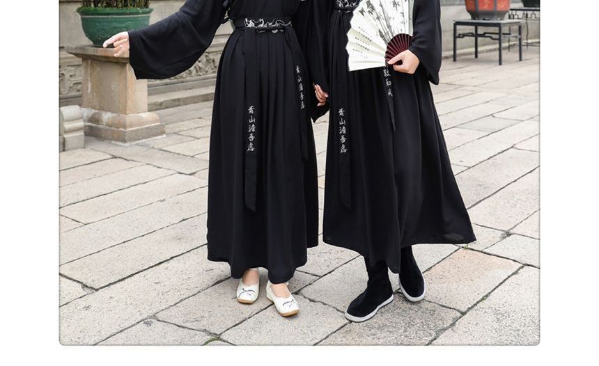 Couple Matching Traditional Chinese Embroidered Jacket / Top / Skirt / Set