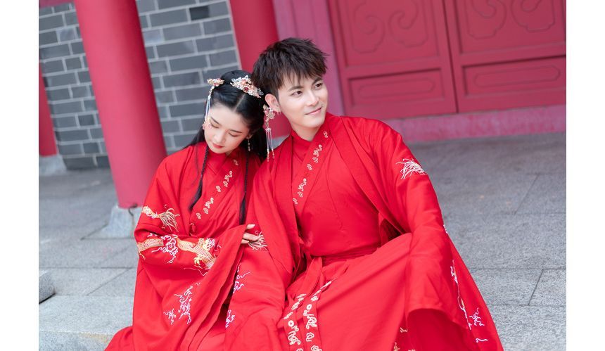 Couple Matching Traditional Chinese Set: Long