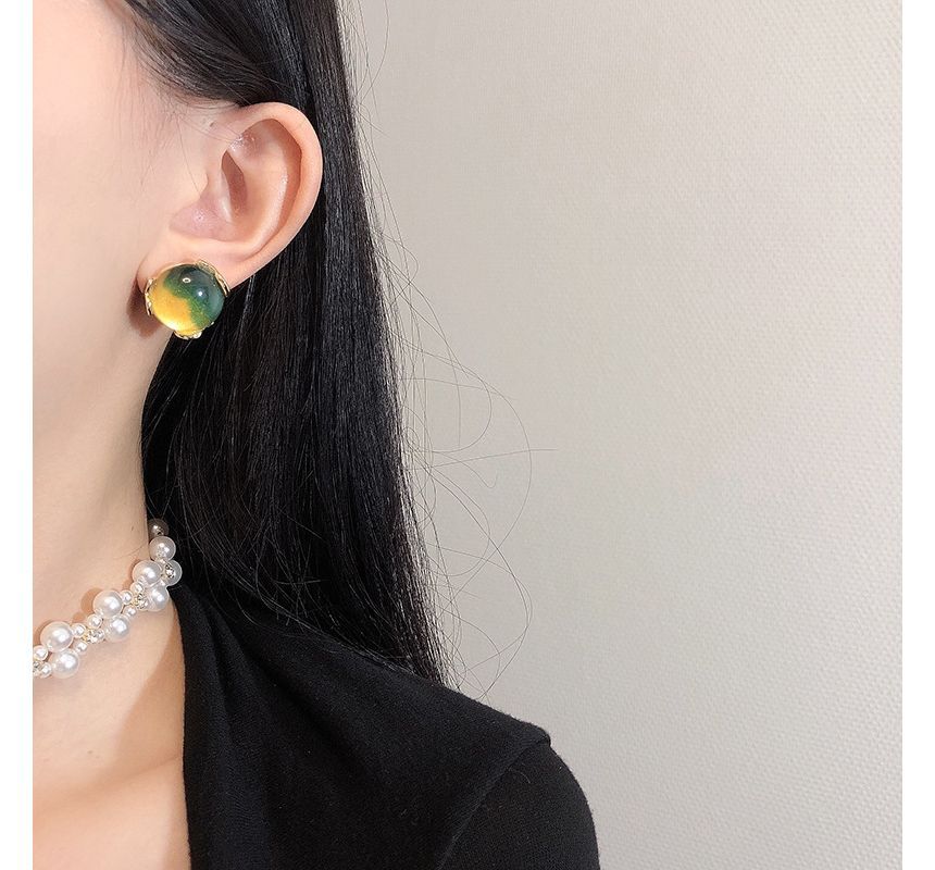 Faux Gemstone Faux Pearl Alloy Choker